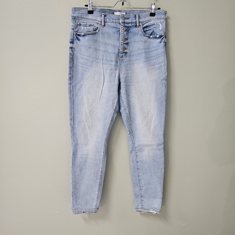 LOFTbutton down jeans
